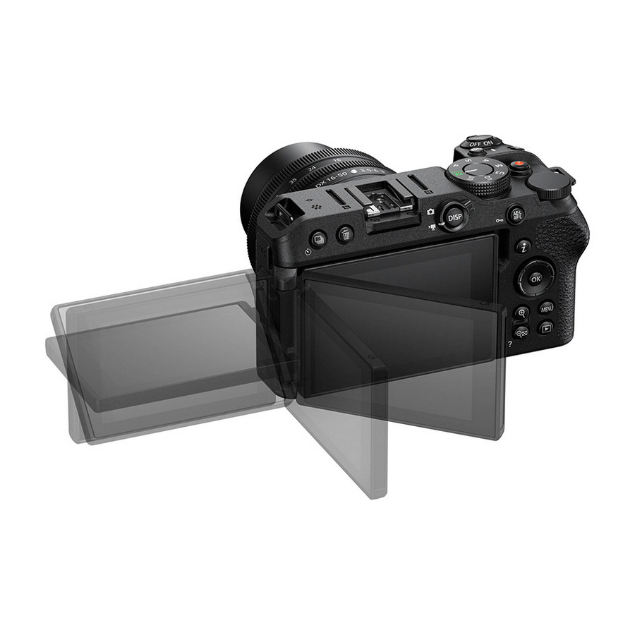 Kamera NIKON Mirrorless Z30 with 16-50mm Lens - depan